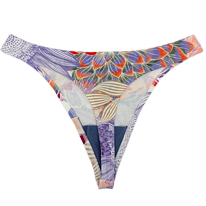 Aura Supima Cotton Tanga Panty from TIZZ & TONIC