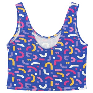 Doodle Cropped Tank Top from TIZZ & TONIC