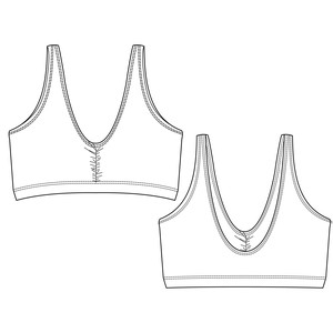 Lemon Everyday Soft Bra (Ruched) from TIZZ & TONIC