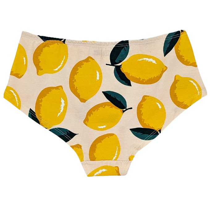 Lemon Hipster Panty from TIZZ & TONIC