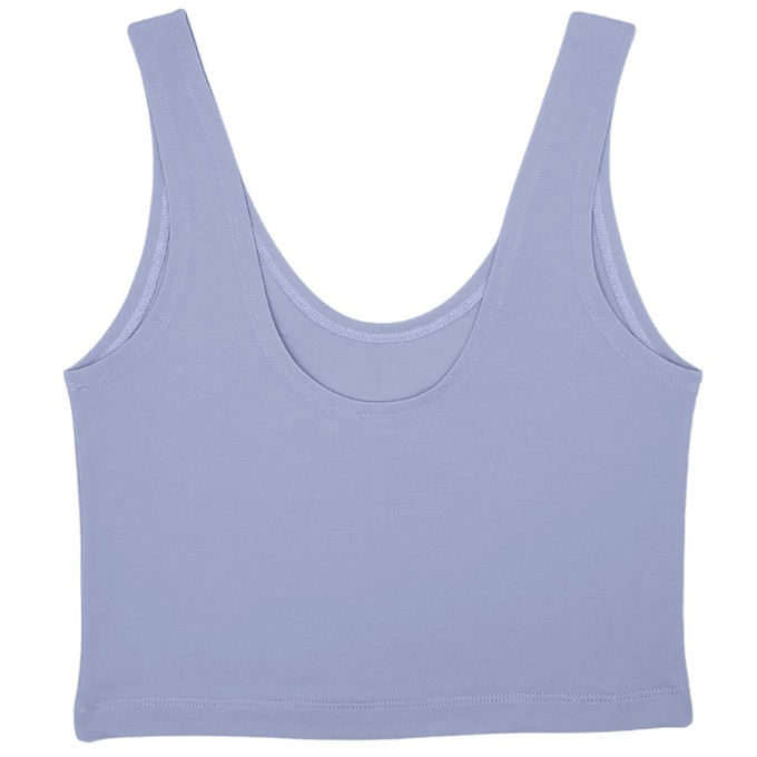 Lavender Cropped Tank Top from TIZZ & TONIC