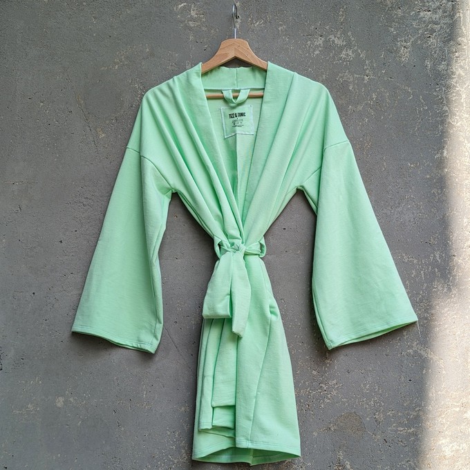 Honeydew Melon: The Lazy Livin' Robe from TIZZ & TONIC