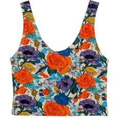 Flora Organic Cotton Cropped Tank Top via TIZZ & TONIC