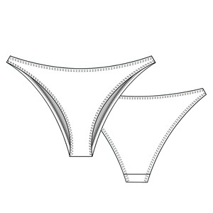 Melon Organic Cotton Brazilian Panty from TIZZ & TONIC