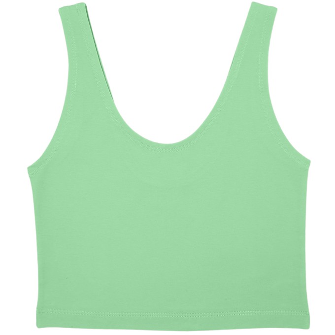 Melon Cropped Tank Top from TIZZ & TONIC