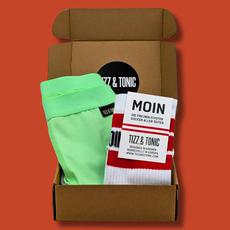 Melon Boxer & MOIN Sock Gift Box Set via TIZZ & TONIC