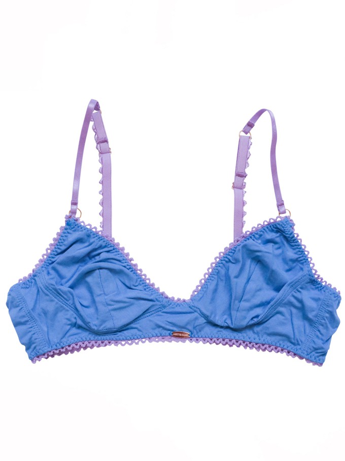 Blue Bamboo Cup Bralette from Troo