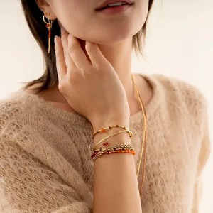 A Beautiful Story Clever Carnelian Bracelet Gold from UP TO DO GOOD