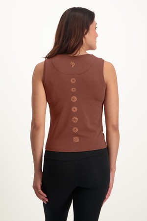 Karuna Balance Loose Fit Tank – Mocca from Urban Goddess