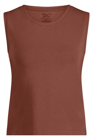 Karuna Balance Loose Fit Tank – Mocca from Urban Goddess