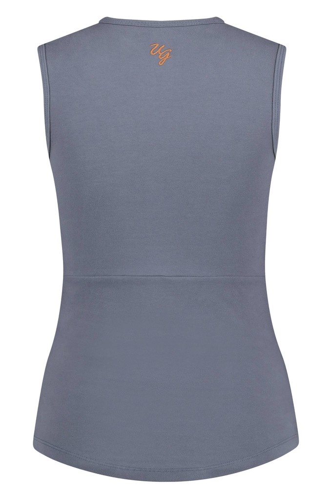 Namaste Yoga Top – Slate from Urban Goddess