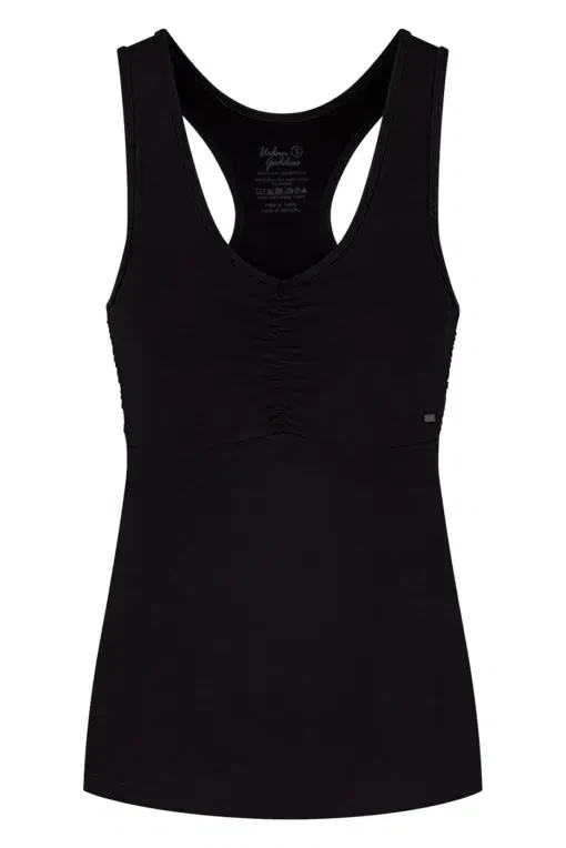 Anjea Yoga Sport-Top – Onyx Black from Urban Goddess