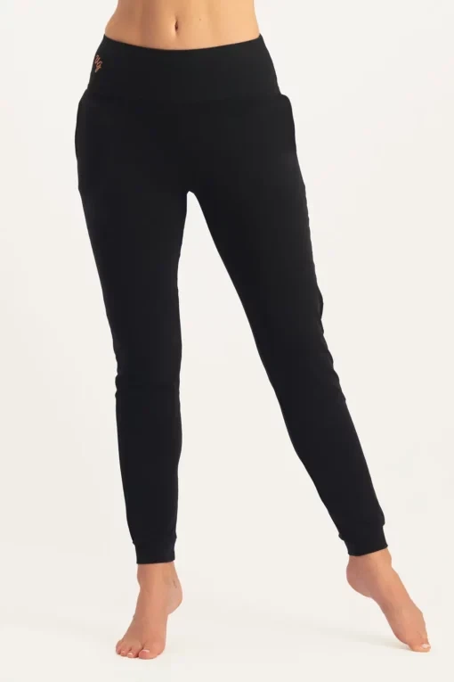 Oba Yoga Broek – Onyx Black from Urban Goddess