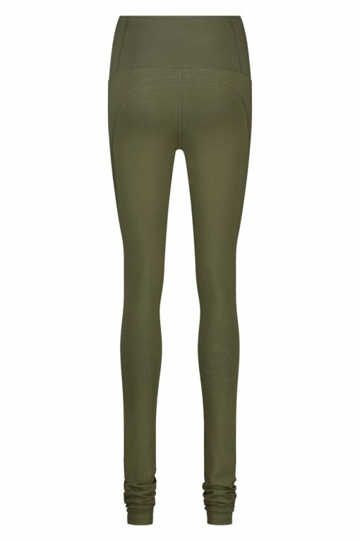 Gaia High Waist Yoga Legging  – Olive from Urban Goddess