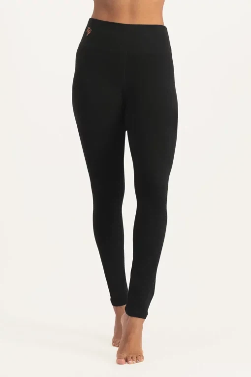 Bhaktified Yoga Hose- Onyx Black from Urban Goddess