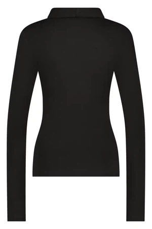 Ishtar Longsleeve Yoga Top – Onyx Black from Urban Goddess