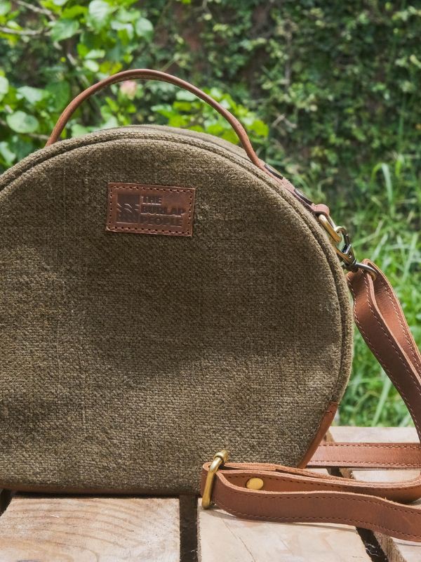 Minx – Brown Round Crossbody from Urban Medley