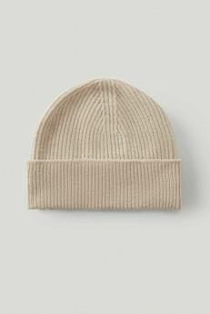 The Woolen Ribbed Beanie - Ecru via Urbankissed