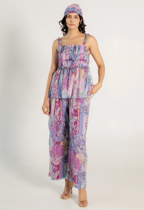 Floral Chiffon Set from Urbankissed