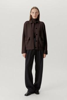 The Merino Wool Jacket - Ebony via Urbankissed