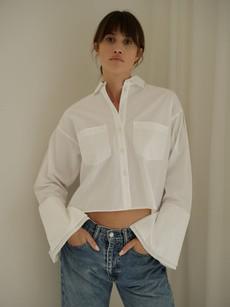 Celeste Shirt in White via Urbankissed