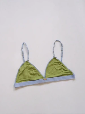 Olive Bamboo Triangle Bralette from Urbankissed