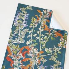 Floral Tea Towel Cotton - Salvia via Urbankissed