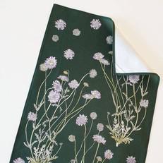 Floral Tea Towel Cotton - Scabious via Urbankissed