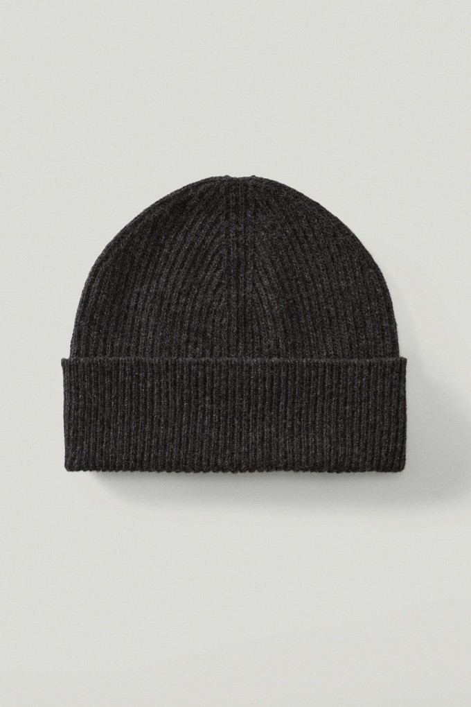 The Woolen Ribbed Beanie - Ash Grey from Urbankissed