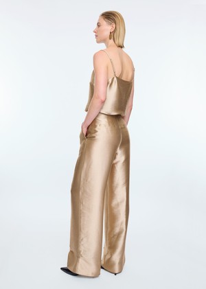 Wide metallic pants from Vanilia