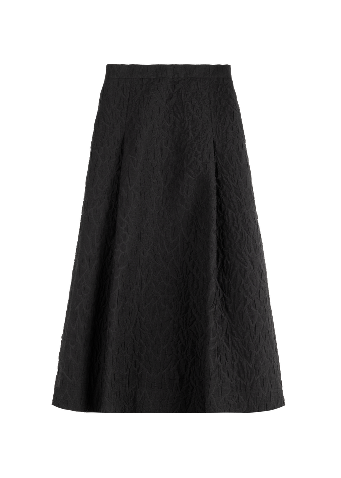 Pleated searsucker skirt from Vanilia