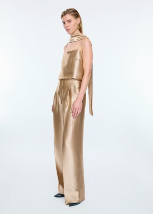 Wide metallic pants from Vanilia