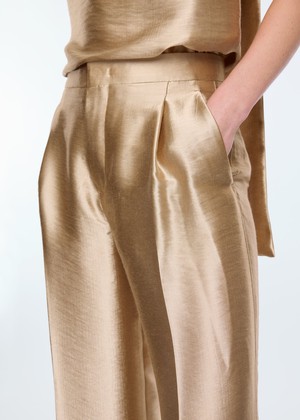 Wide metallic pants from Vanilia