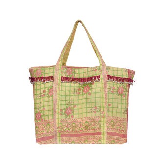 Sissel Edelbo Bell Kantha Tote Bag No. 125 from Veganbags