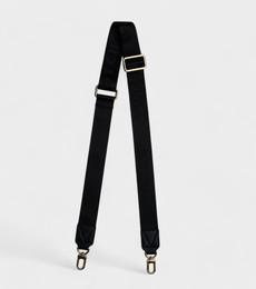 Votch Logo Bag Strap in black via Votch