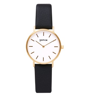 Gold & Black Watch | Classic Petite Gift Set from Votch