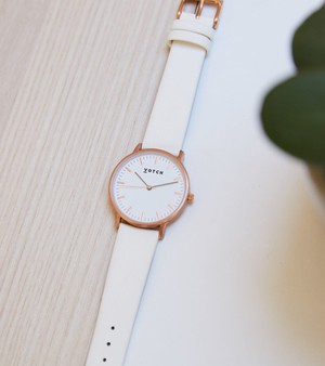 Rose Gold & Off White Watch | Moment from Votch