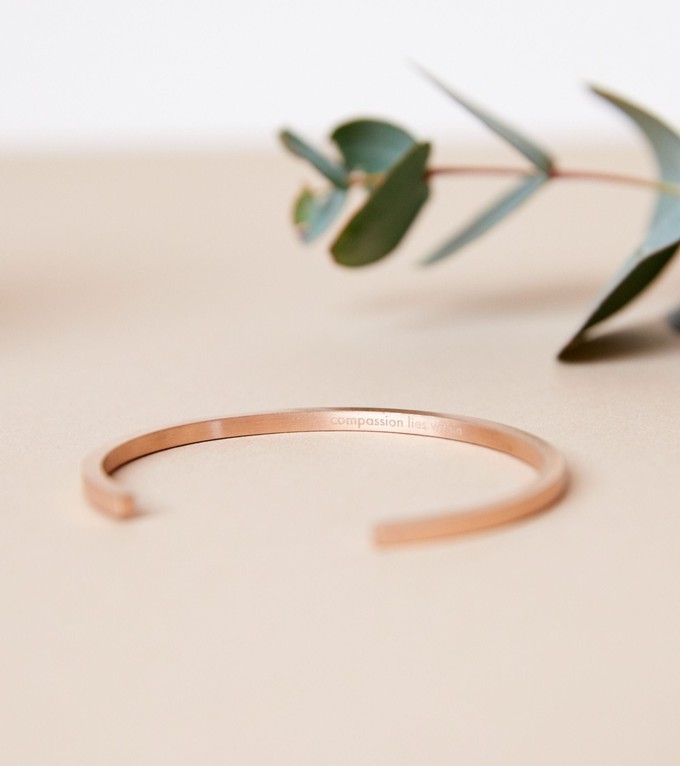 ROSE GOLD BANGLE | ILSE COLLECTION from Votch