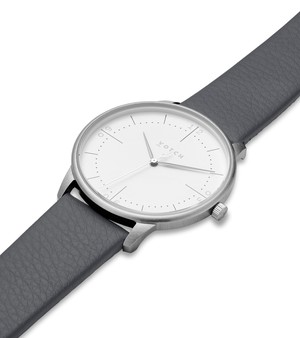 Silver & Slate Grey Watch | Aalto from Votch