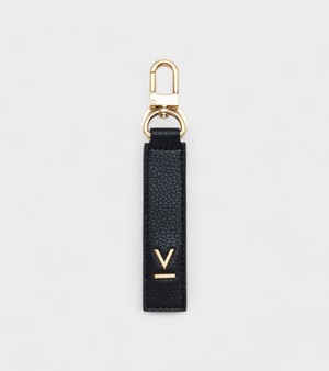 Raya Vegan Bio-Based Bamboo Key ring in black from Votch