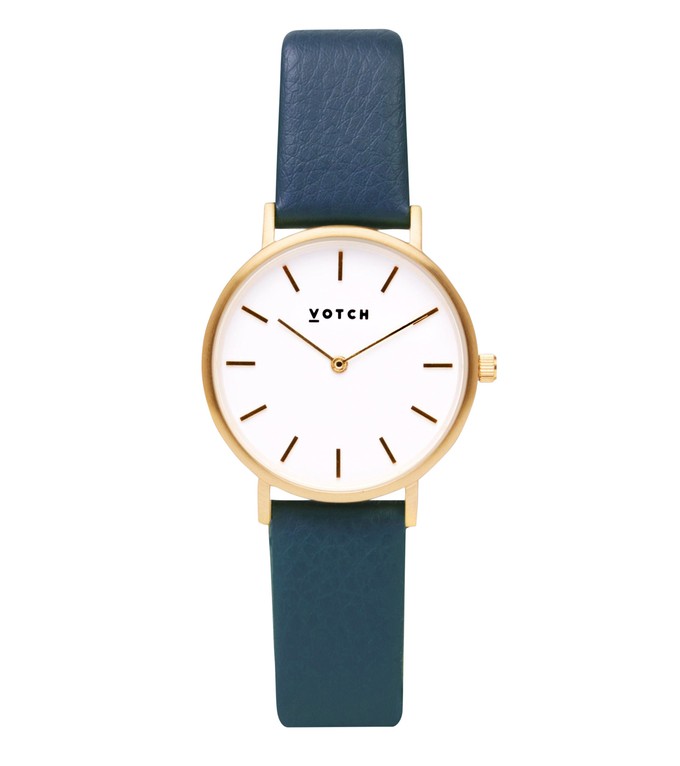 Gold & Navy Watch | Petite from Votch