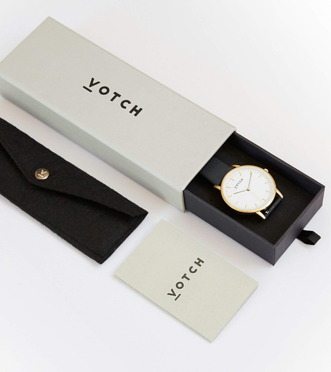 Rose Gold & Navy Watch | Petite from Votch