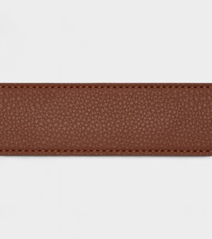 Marley Vegan Bio-Based Bamboo Classic belt in brown from Votch