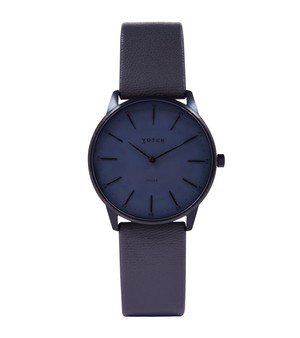 Black & Gun Metal with Steel Grey Watch | Solar Classic from Votch