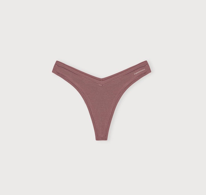 Flex Thong Rose Wood from WANDERWOOD