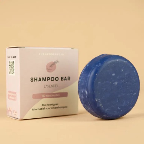 Shampoo Bar Lavendel Zilvershampoo from WANDERWOOD