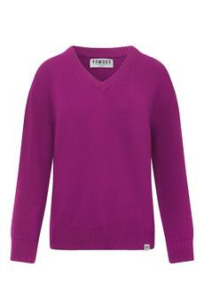 Trui Wonder Merino Fuchsia via WANDERWOOD