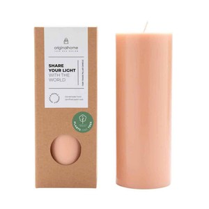 Vegan Stolp Eco Kaars L from WANDERWOOD