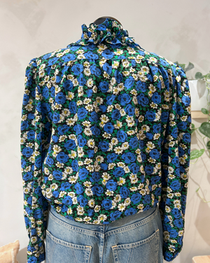 Vintage Blouse Daisy Blue from WANDERWOOD