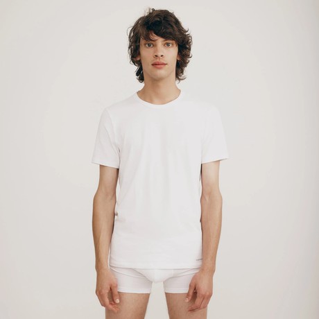 Slim Tee Core 2-Pack White from WANDERWOOD